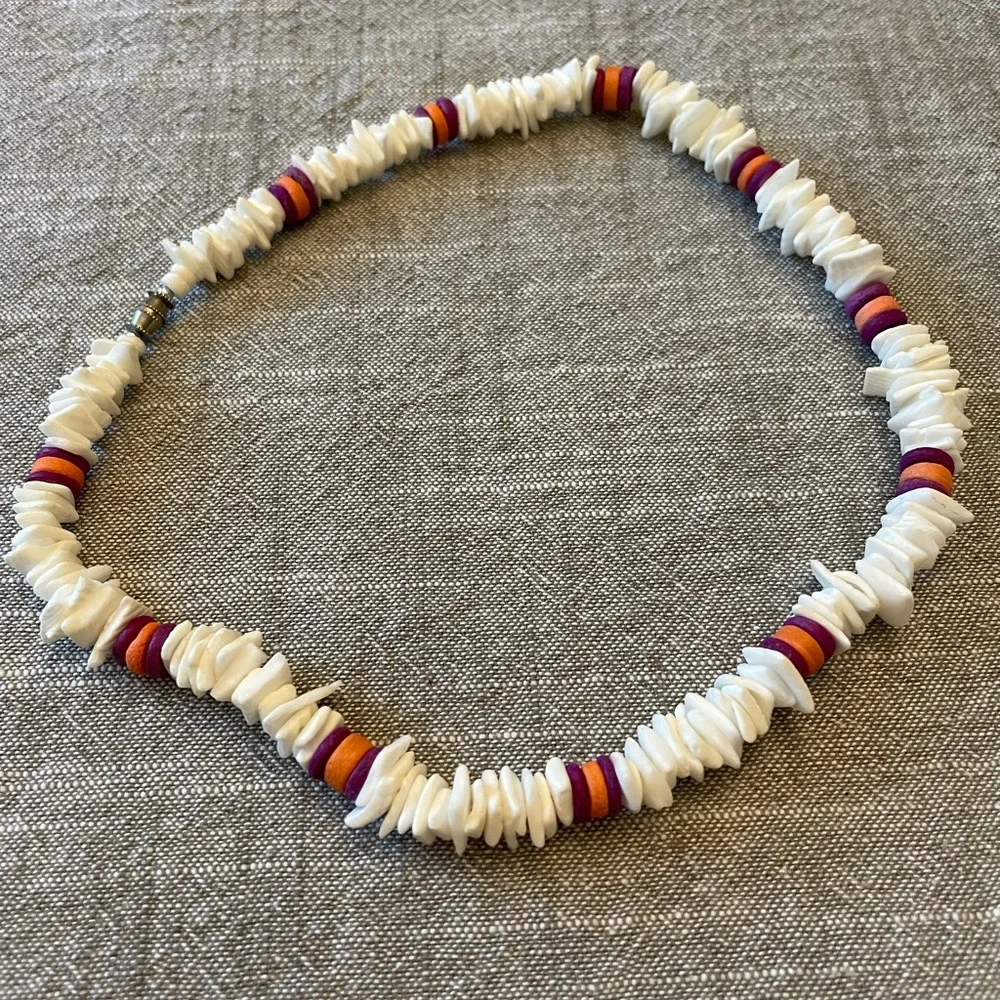 Puka shell necklace
